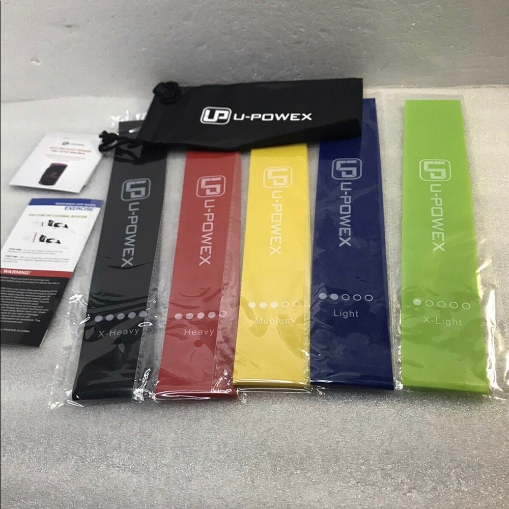 Resistance Loop Bands 5 pack best resistance bands for best results